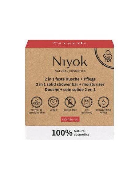 Limpiador Corporal Con Locion Intense Red 80 Gr de Niyok