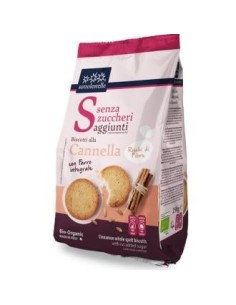 Galletas Trigo Espelta Canela Sin Azucar 250 Gr Bio de Sottolestelle