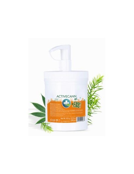 Activecann Cbd+Cbg Gel Masaje 1L. de Annabis