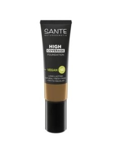 Maquillaje Fluido Alta Cobertura 07 Golden Bronze 25 Ml de Sante Naturkosmetik
