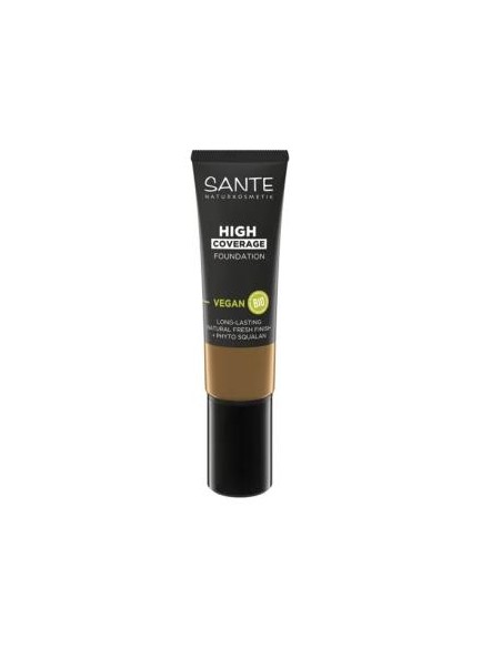 Maquillaje Fluido Alta Cobertura 07 Golden Bronze 25 Ml de Sante Naturkosmetik