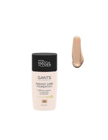 Maquillaje Fluido Radiant Care 05 Neutral Beige 30 Ml de Sante Naturkosmetik