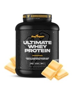 Ultimate Whey Protein 2 Kg Chocolate Blanco de Bigman