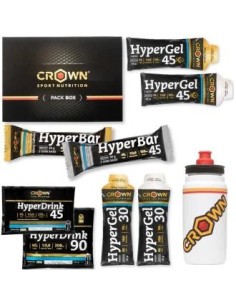 Pack Hyper Energy Tester Bidon Pro Fly 750 Ml de Crown Sport Nutrition
