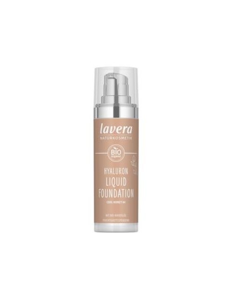 Maquillaje Fluido Hyaluron 04 Cool Honey 30 Ml de Lavera