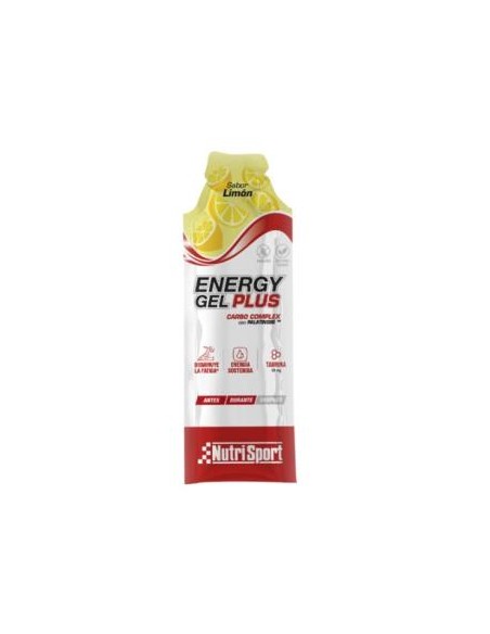 Energy Gel Limon 24 Uds de Nutrisport