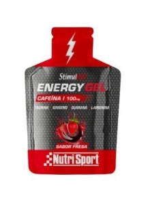 Stimulred Energy Gel Fresa 24Uds de Nutrisport