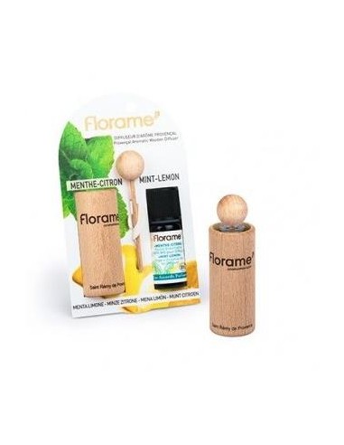 Difusor Provenzal + Aceite Esencial Menta Limon 10 Ml de Florame