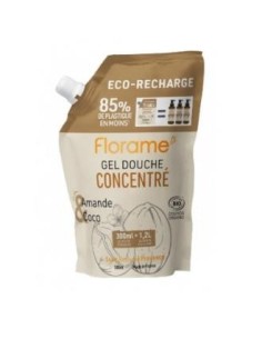 Eco Recarga Gel De Ducha Concentrado Almendras-Coco 300 Ml de Florame