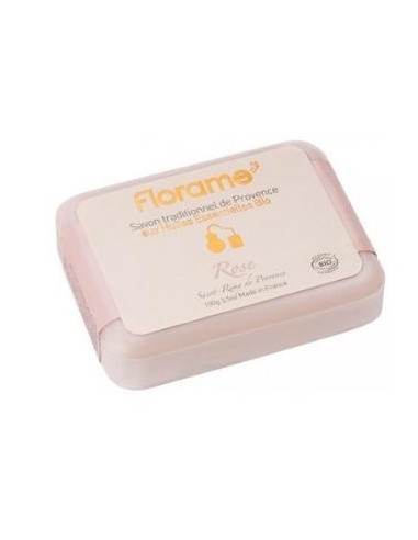 Jabon Tradicional Provenzal Rosa 100 Gr de Florame
