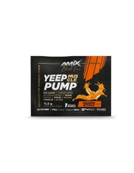 Unidosis Yeep Pump Caff 11,5 Gr Naranja de Black Line