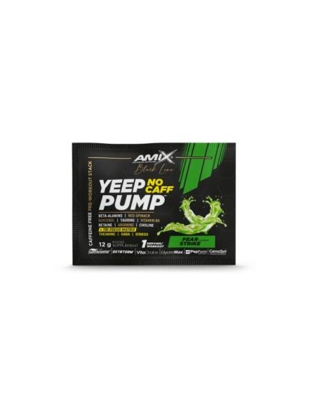 Unidosis Yeep Pump No Caff 12 Gr Pear Strike de Black Line