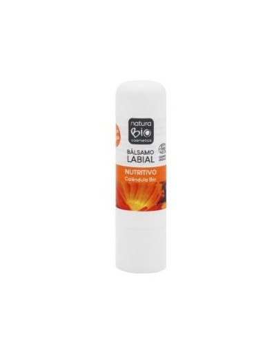 Balsamo Labial Nutritivo Calendula Bio- Plastico 9,5 Gr de Naturabio Cosmetics