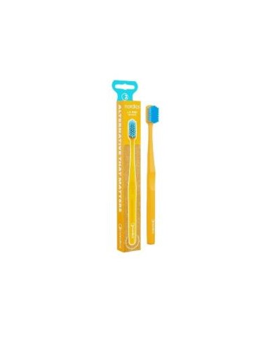 Cepillo Dental Soft 6.580 Amarillo de Nordics Oral Care