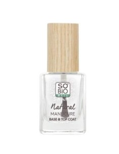 Base-Esmalte Uñas 2 En 1 Transparente 11 Ml de So´Bio Etic