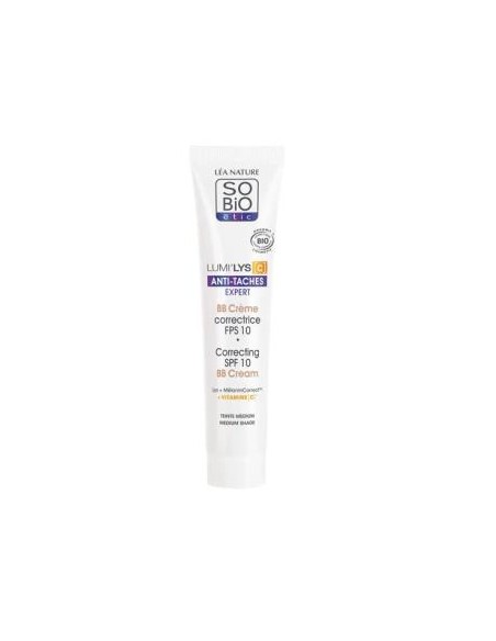 Crema Bb Spf 10 Lumi Lys Antimanchas Expert 40 Ml de So´Bio Etic