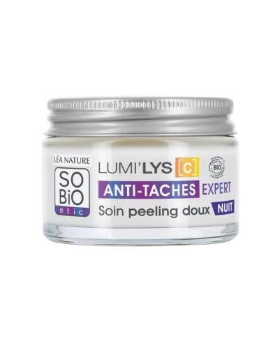 Crema Noche Peeling Lumilys Antimanchas Expert 50 Ml de So´Bio Etic