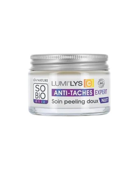 Crema Noche Peeling Lumilys Antimanchas Expert 50 Ml de So´Bio Etic
