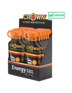 Energy Gel Naranja 12 X 40G de Crown Sport Nutrition