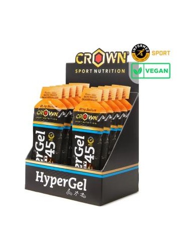 Hypergel 45 Cacahuete Salado 10 X 75G de Crown Sport Nutrition
