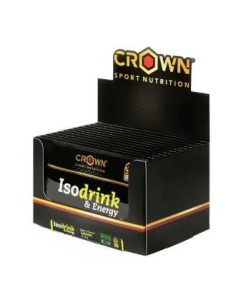 Isodrink & Energy Monodosis Limon 12 X 32 G de Crown Sport Nutrition