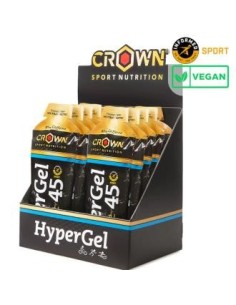 Hypergel 45 Neutro + Cafeina 10 X 75G de Crown Sport Nutrition