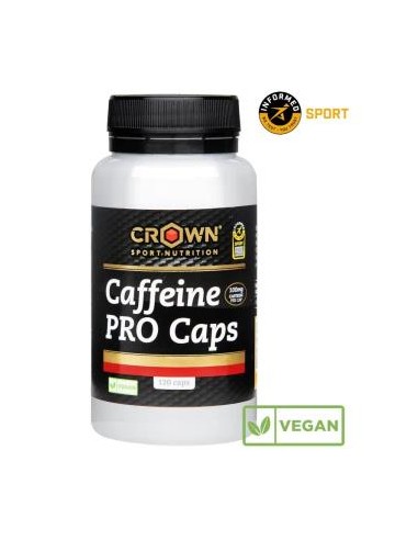 Caffeine Pro Caps 100 Mg  120 Caps de Crown Sport Nutrition