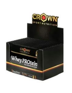 Whey Protein + Monodosis  Choc 10 X 28 G de Crown Sport Nutrition