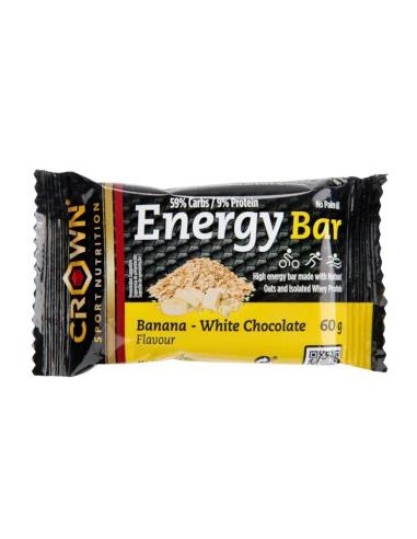 Energy Bar Banana Choc 1 X 60 G de Crown Sport Nutrition