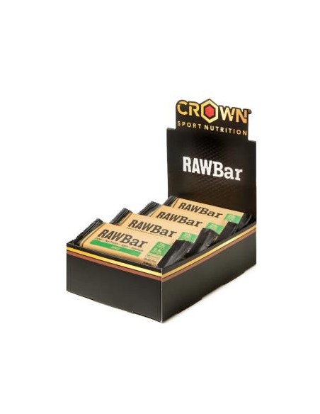 Raw Bar Manzana(Vegan) 12 X 50 G de Crown Sport Nutrition
