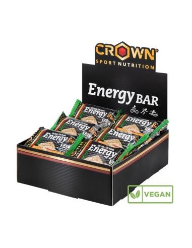 Energy Vegan Bar Salty Peanut 12 X 60 G de Crown Sport Nutrition