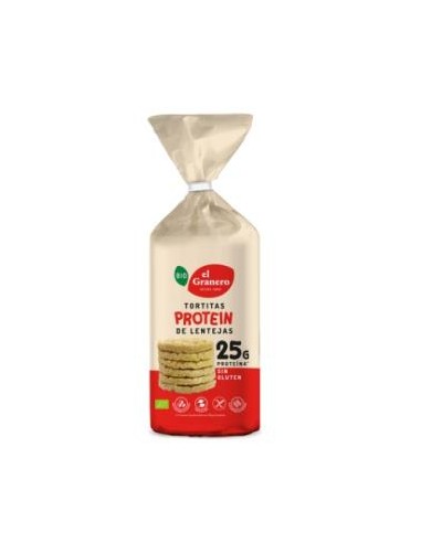 Tortitas Protein De Lentejas 125 Gr  Bio Vegan Sg de El Granero