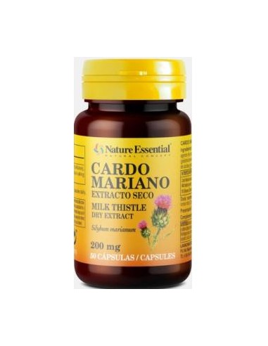 Cardo Mariano (Ext. Seco) 200 Mg 50 Cap de Nature Essential
