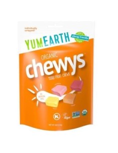 Caramelos Blandos Masticables Caja 6 Bolsasx 142 Gr de Yum Earth