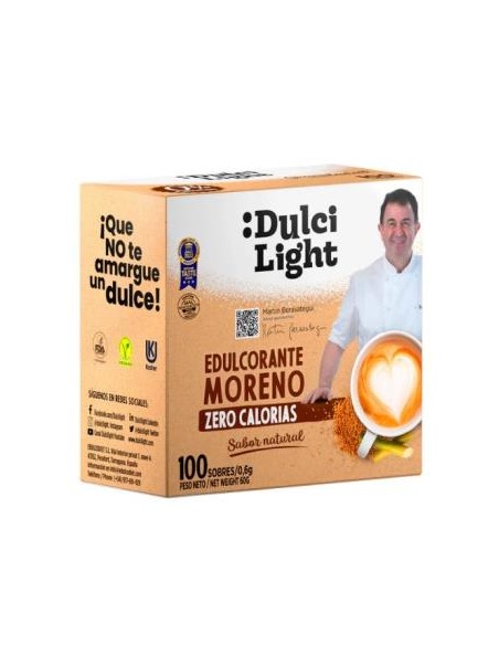 Edulcorante Moreno Azucar Zero 100 Sbrs de Dulcilight
