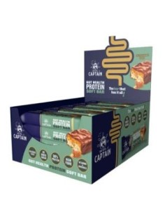 Barrita Proteica Chocolate-Caramelo Salado 20 Uds de Gutsy Captain