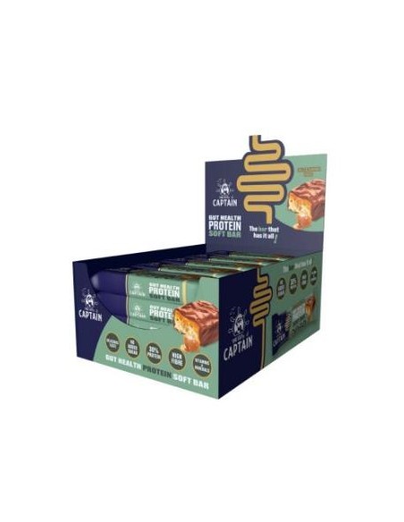 Barrita Proteica Chocolate-Caramelo Salado 20 Uds de Gutsy Captain