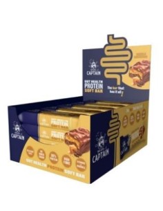 Barrita Proteica Caramelo-Choco Crispies 20 Uds de Gutsy Captain