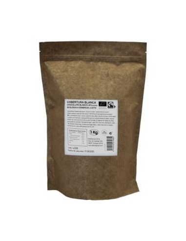 Cobertura Chocolate Blanco 40% 1Kg Bio de Alternativa 3