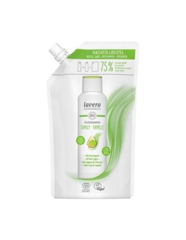 Recarga Champu Family Manzan-Avena 500 Ml Bio de Lavera