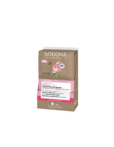 Mascarilla Intensiva Hidratante Reafirmante Rosas-Semillas D de Logona