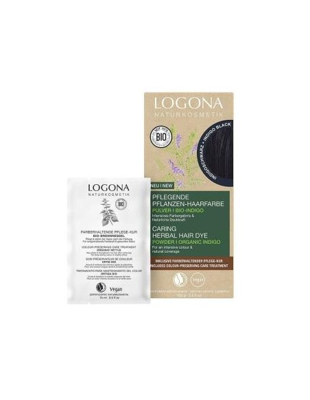 Colorante Vegetal Negro Indigo de Logona