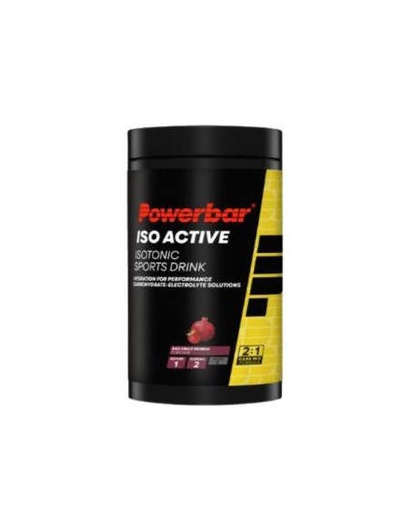 Isoactive Red Fruits Caja De 6X600Gr de Power Bar
