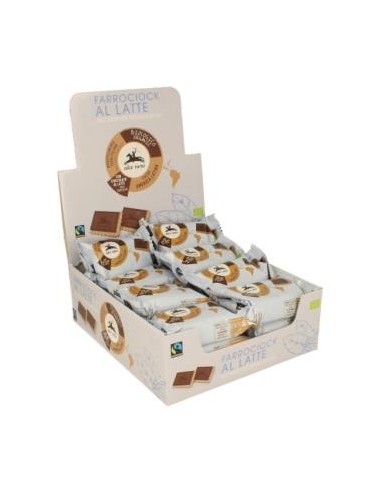 Galletas Espelta Chocolate Con Leche 24Uds de Alce Nero