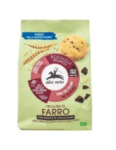 Galletas Espelta Gotas Chocolate 300 Gr Bio de Alce Nero