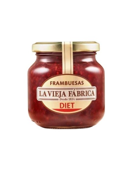 Mermelada De Frambuesa Diet Con Fructosa 280 Gr de La Vieja Fabrica