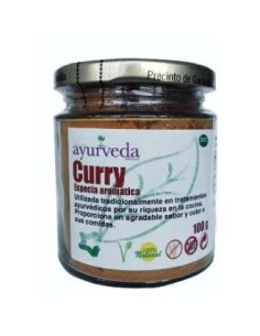 Curry 100 G Sin Stock de Ayurveda Autentico