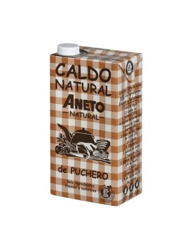 Caldo Natural De Puchero 1 Lt de Aneto