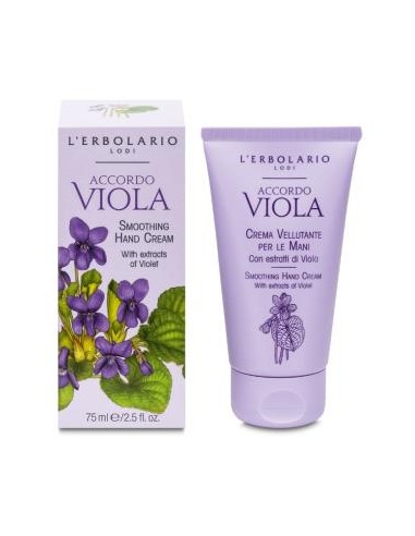 Acorde Violeta Crema De Manos Suavizante Edicion Limitada 75 de L´Erbolario