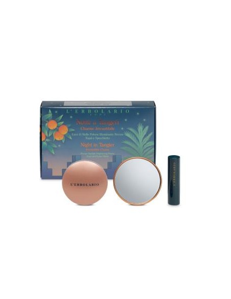 Noche En Tanger Caja Metalica Irresistible Charm (Polvos+Kaj de L´Erbolario